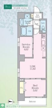 ロレーヌ東陽の物件間取画像